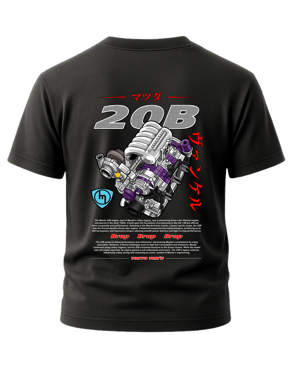 20B Mazda Rotary Purple T-Shirt
