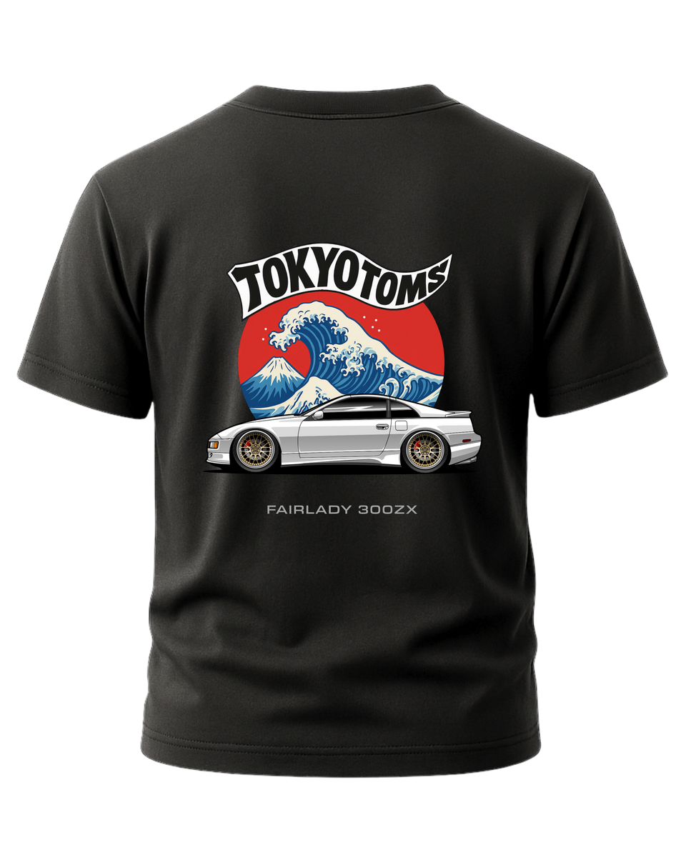 Tokyo Toms Nissan Fairlady 300ZX Wave T-Shirt