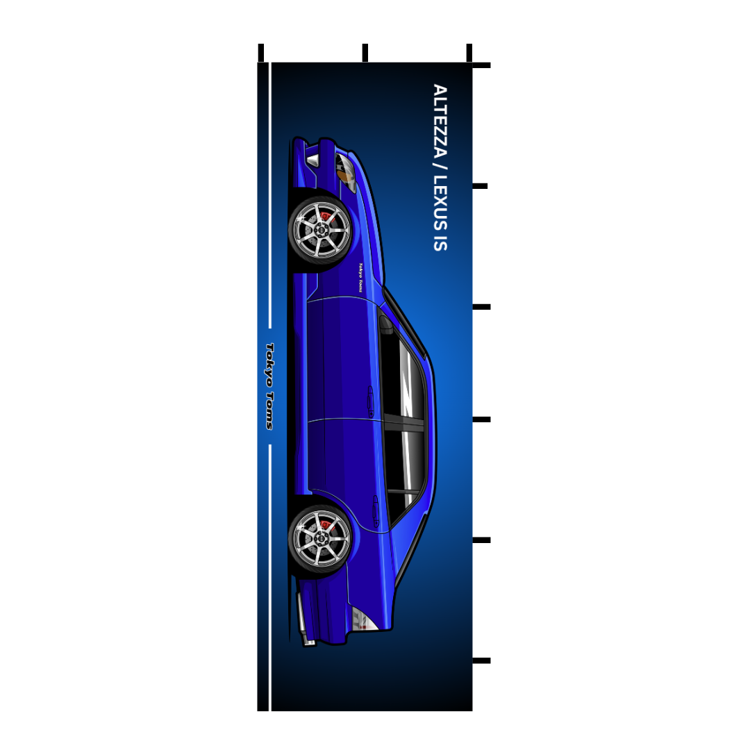 Nobori Toyota Altezza / Lexus IS Flag - Tokyo Tom's