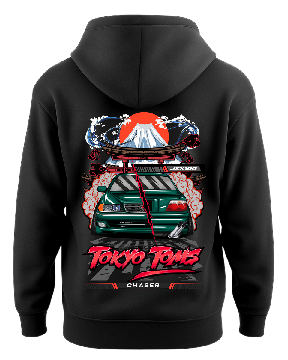 ヒロちぃ Toyota JZX100 Chaser Dual View Series Hoodie