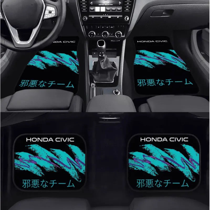 Custom 90s Retro Floor Mats - Tokyo Tom's