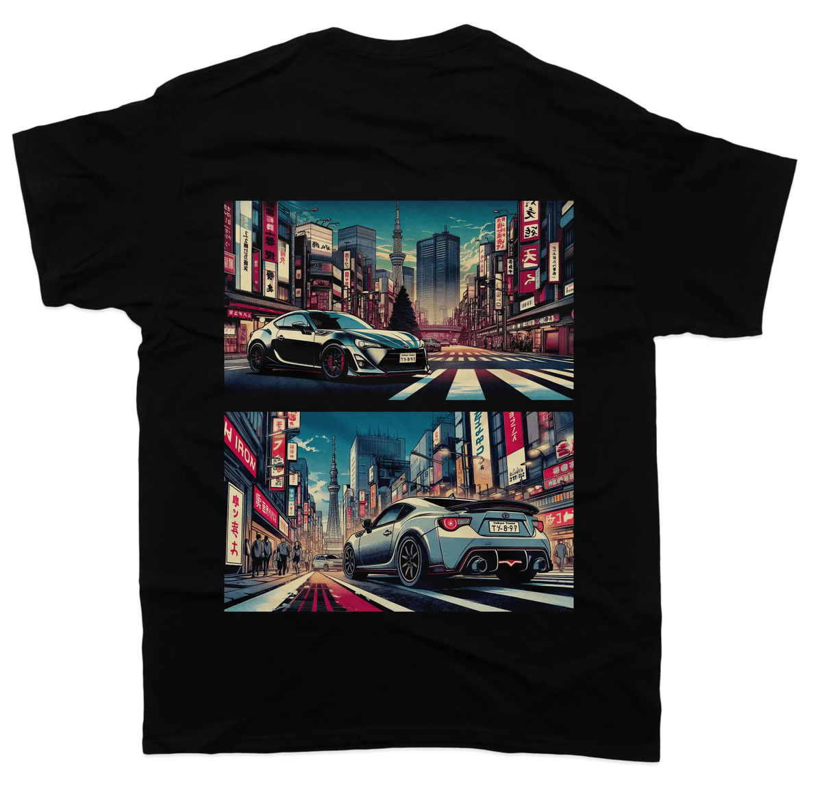 GT86 Comic T-Shirt - Unisex - Car Enthusiast - Drifting Drag JDM -