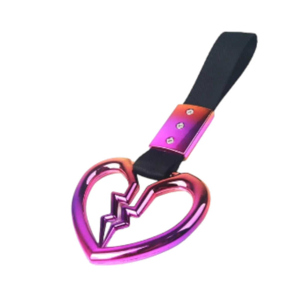 JDM Tsurikawa Purple Neo Broken Heart - Tokyo Tom's