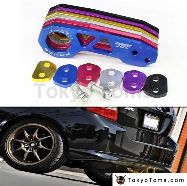 JDM Style Racing Car Rear Tow Hook Aluminum Alloy Rear Tow Hook