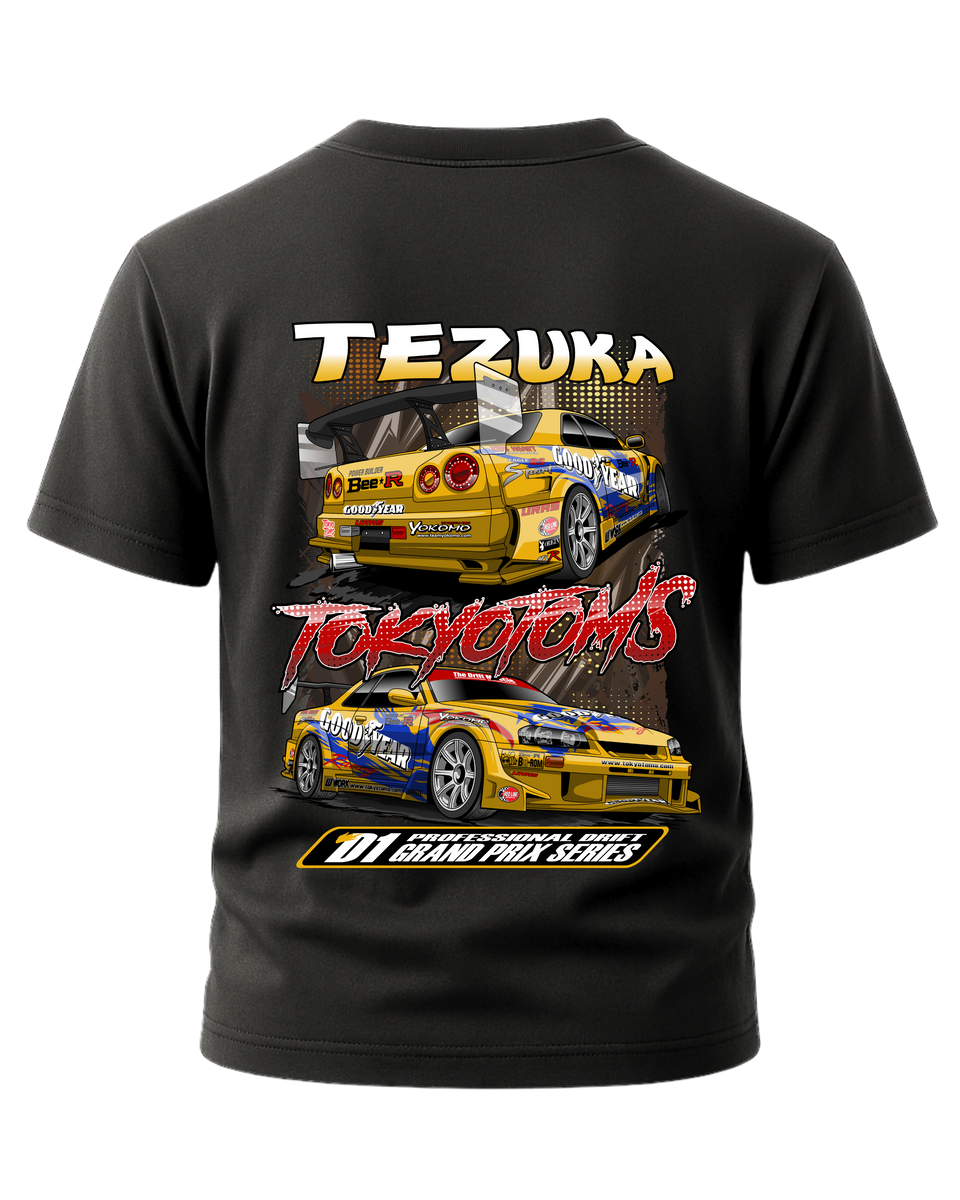 Nissan R34 Skyline Tezuka D1 Grand Prix T-Shirt