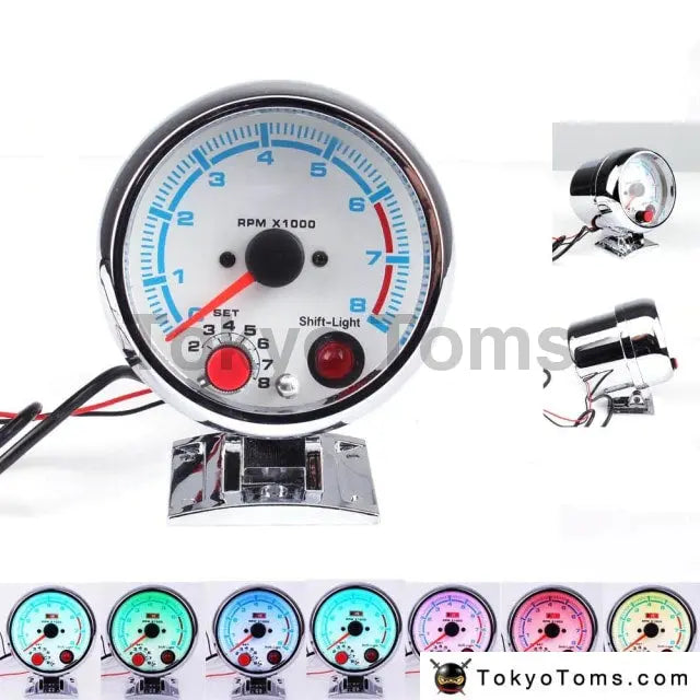 Tokyo Toms Tachometer RPM Gauge 95mm - Tokyo Tom's