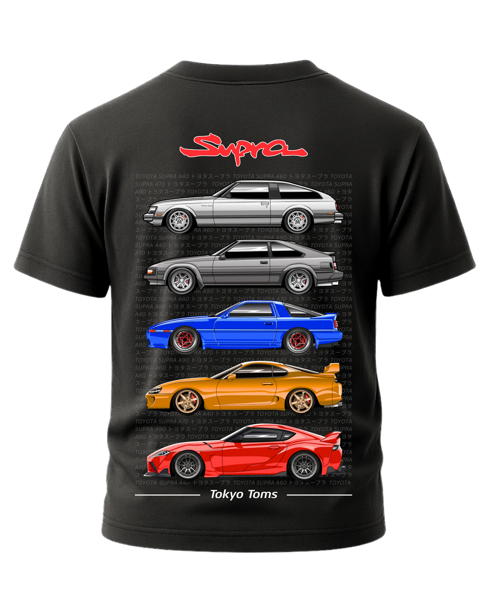 ToyotaSupraGenerationBlackBack
