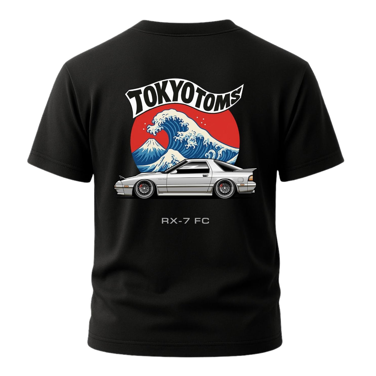 Tokyo Toms Mazda RX-7 FC Wave T-Shirt