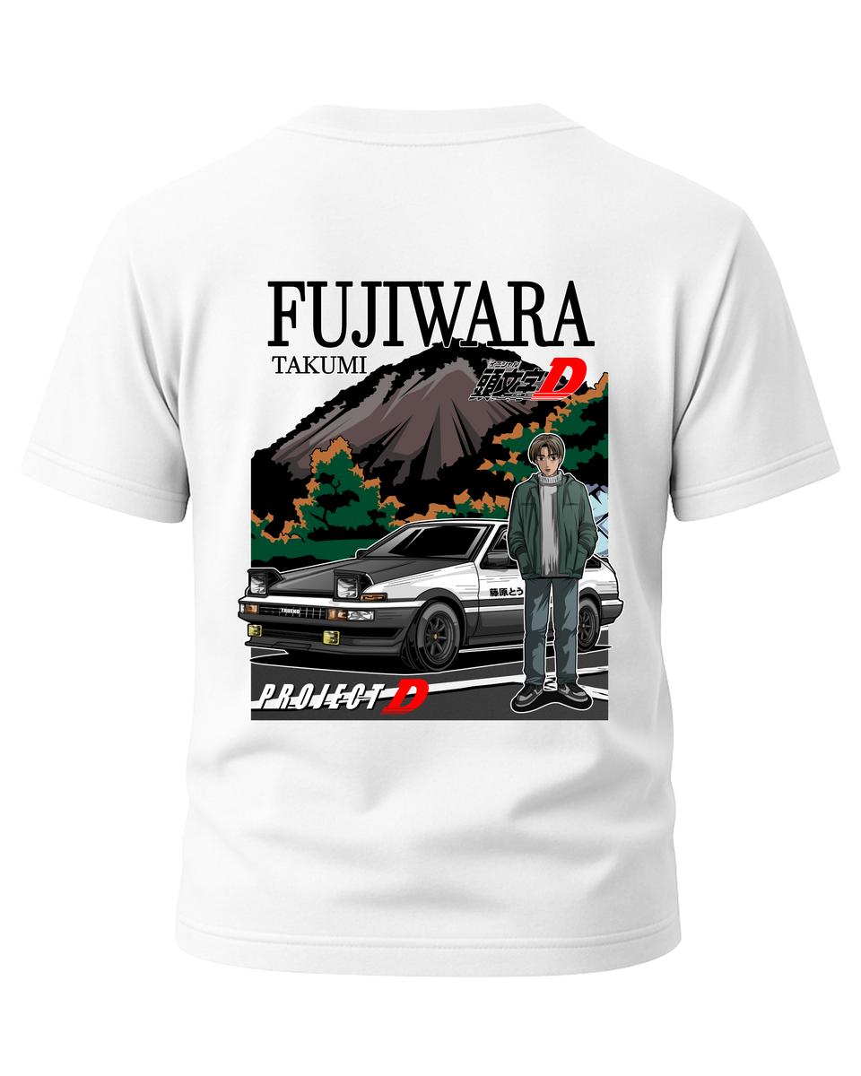 Initial D Fujiwara Takumi Project D T-Shirt