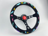 13" (330mm) Rainbow Leopard VX Steering Wheel