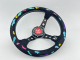 13" (330mm) Rainbow Leopard VX Steering Wheel