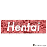 13cm x4cm Hentai Sexy Anime Waifu Stickers