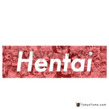 13cm x4cm Hentai Sexy Anime Waifu Stickers