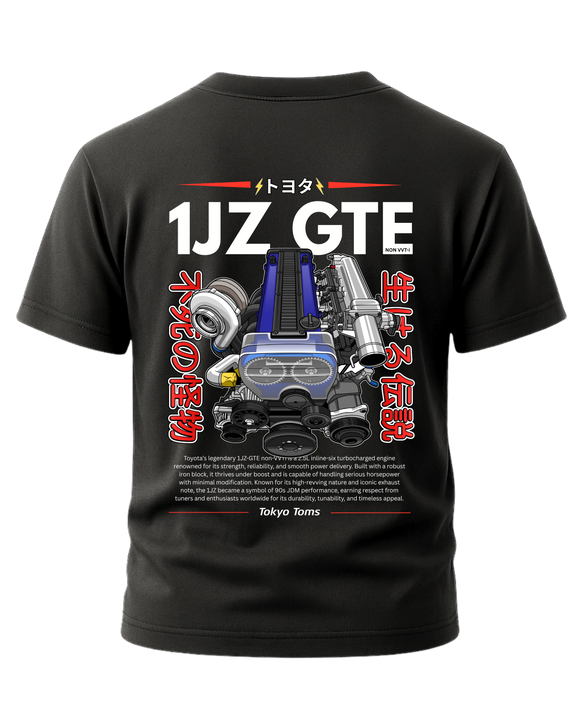 2JZ GTE VVTi T-Shirt - Blue
