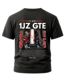 1JZ GTE VVTi - T-Shirt - Engine - Red