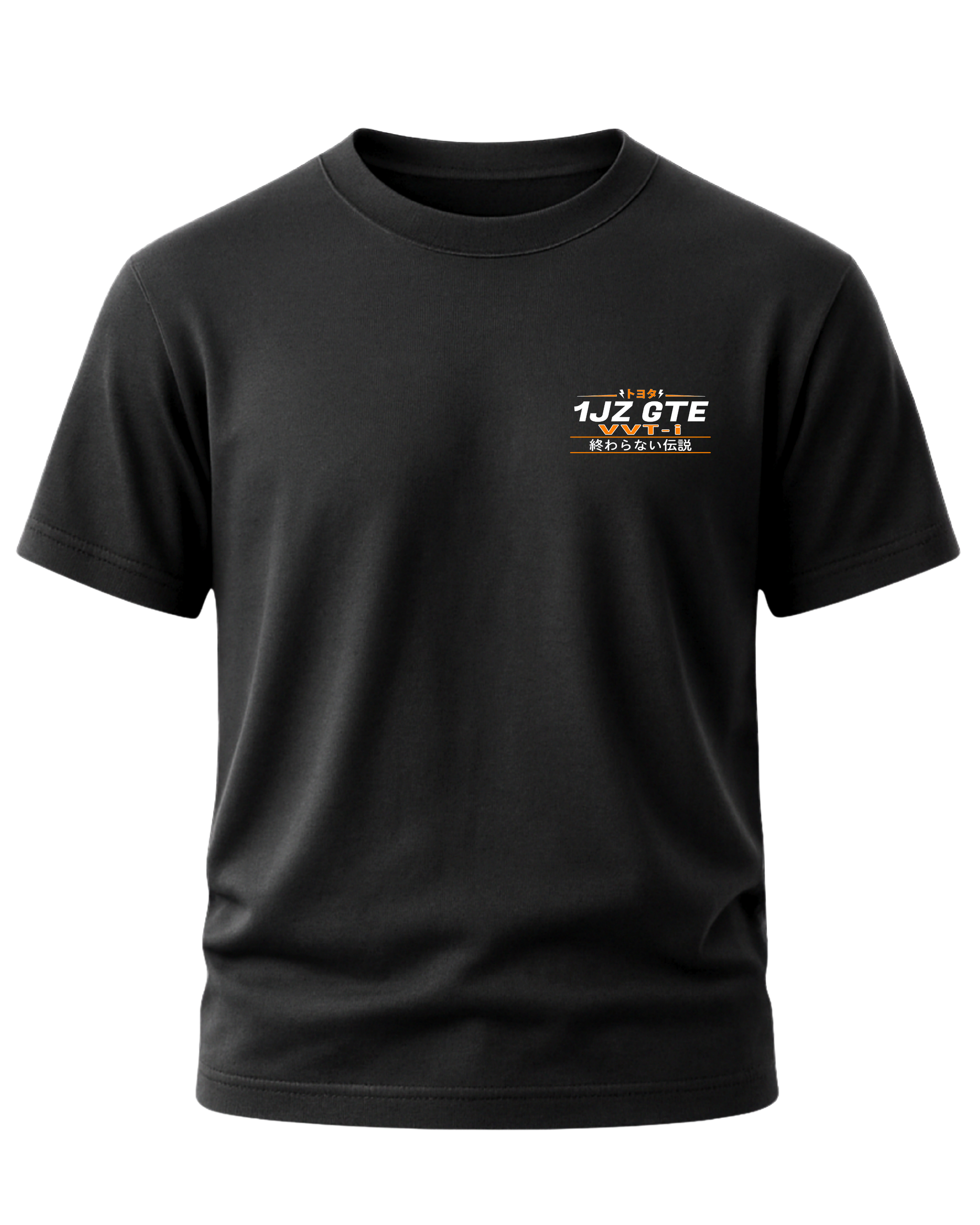 1JZ GTE VVTi Engine T-Shirt - Orange