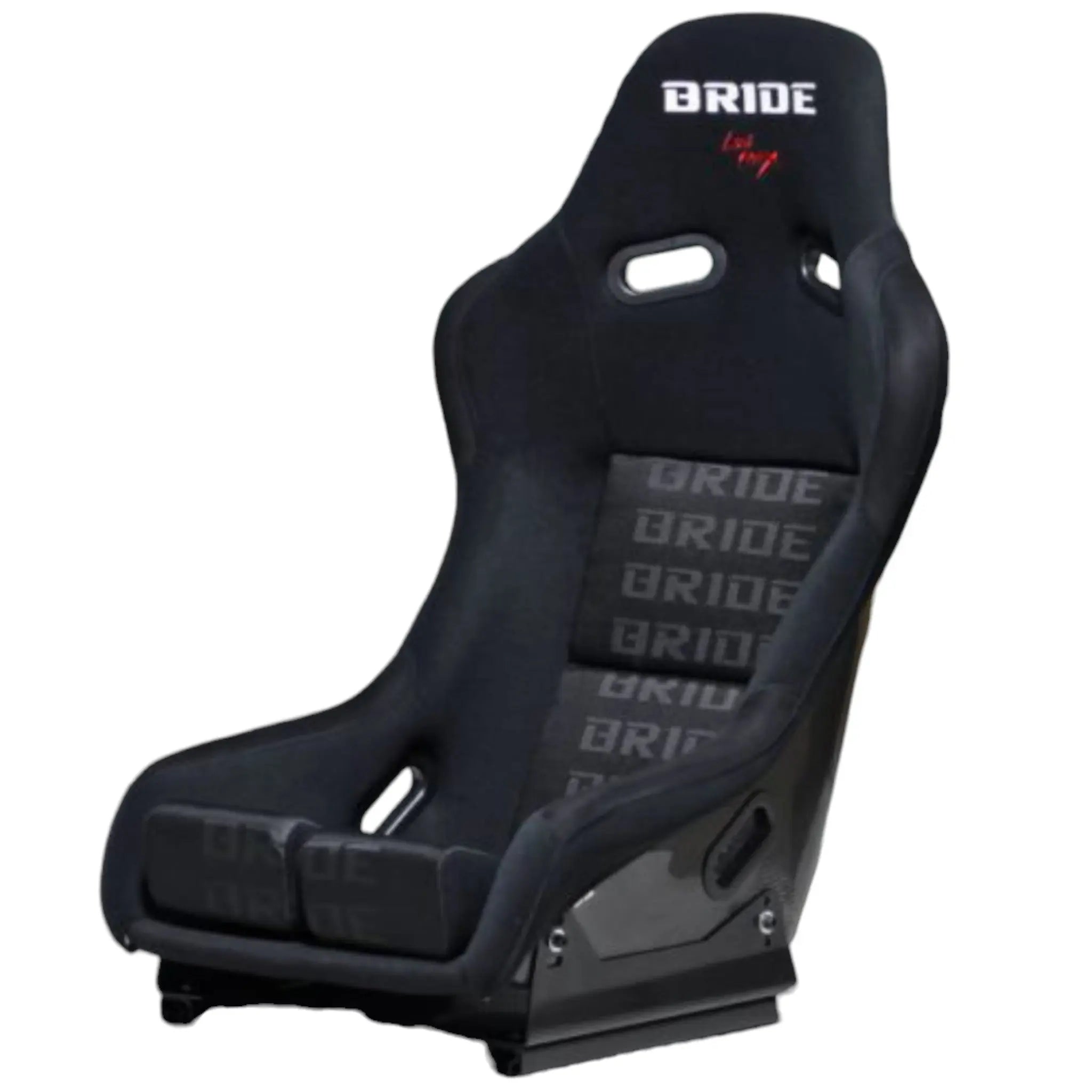 thumbnail image 2 of Elite Auto Pair Of Low Max Racing Seats – Black Cloth With Red Stitching, Adjustable Backrest, Includes Slider Kit – Universal Fit 2 of 5