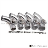 2.24"57mm 90 degree Flange Pipe Fit For Type-2 II 2 Adjustable SQV BOV Blow Off Valve TK-BOV01FP57-90R - Tokyo Tom's