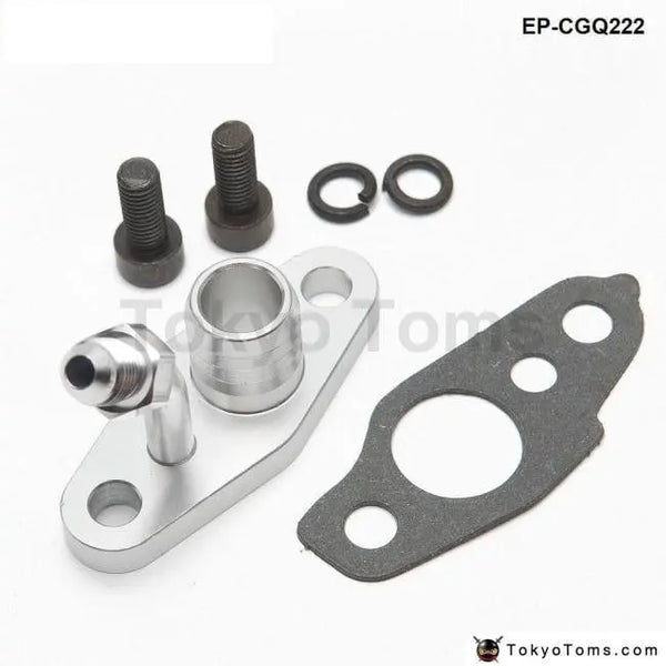 Turbo Oil Feed & Return Flange For Toyota Ct9 Ct12 Ct20 Ct26 4An Feed