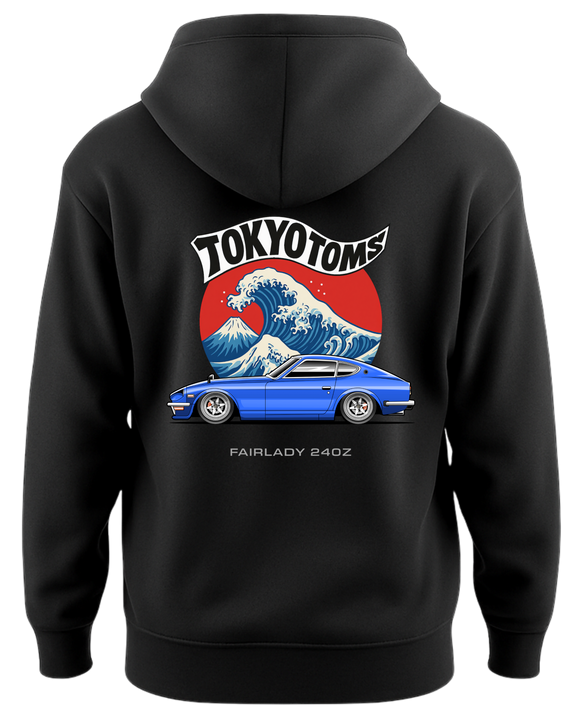 Tokyo Toms Nissan Fairlady 240Z Wave Hoodie