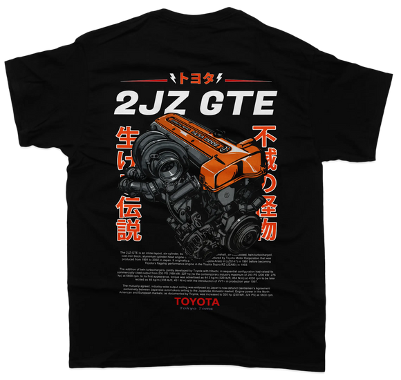 2JZ GTE VVTi - Orange - Unisex T-Shirt