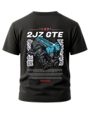 2JZ GTE VVTi T-Shirt - Blue