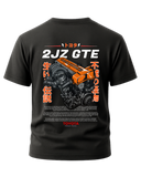 2JZ GTE VVTi T-Shirt - Orange