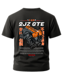 2JZ GTE VVTi T-Shirt - Orange
