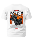 2JZ GTE VVTi T-Shirt - Orange