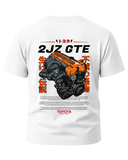 2JZ GTE VVTi T-Shirt - Orange