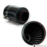 Universal Cold Feed Induction Kit & Carbon Fibre Air Intake Filter Box With Fan For BMW E46 M3/330/328/325 M52 - Tokyo Tom's