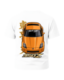 Top View 350Z T-Shirt - White Back