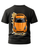 Top View 350Z T-Shirt - Black Back