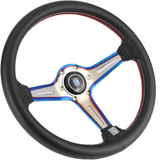 14" (350mm) Titanium ND Style Steering Wheel