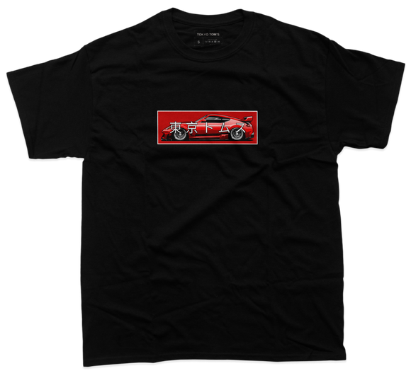 Nissan 370Z Red - Chest Print T-Shirt
