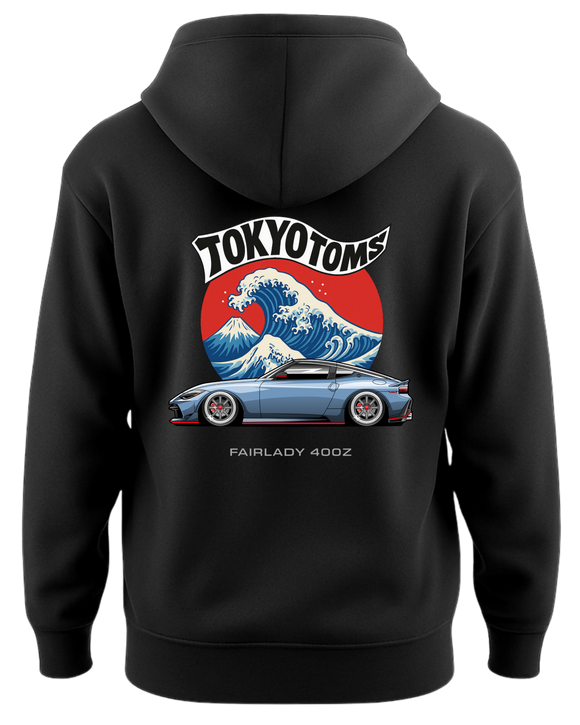 Tokyo Toms Nissan Fairlady 400Z Wave Hoodie