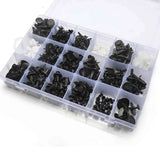 415PCS Plastic Rivets Fasteners Push Pin Clips