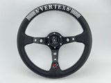 13" (330mm) VX Checkered Style Steering Wheel