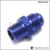 10PCS/LOT  Straight Male Oil Cooler  Fuel Oil Hose Fitting Adapter AN8-3/8''NPT