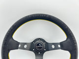 13" (320mm) VX "King" Style Black Steering Wheel