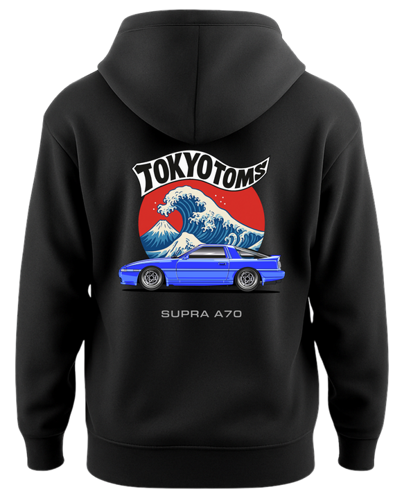 Tokyo Toms Toyota Supra A70 Wave Hoodie