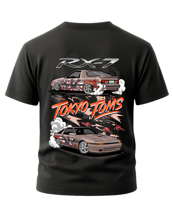 team M様 Mazda RX-7 FC Itasha Drift T-Shirt