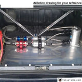 Anodised Dual Double &Twin Fuel Pump Brackets Fit Aeroflowpumps Default Color: Blue For BMW E34 - Tokyo Tom's