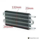 4 Row Black Aluminum Remote Transmission Oil Cooler/Auto-Manual Radiator Converter Kit Oc-1401 2,500 Lbs - Tokyo Tom's
