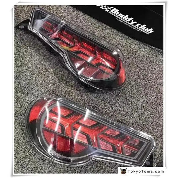 Buddy Club GT86/BRZ Japan Modified Fish Tail Light - Red