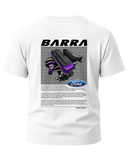 Barra Ford Engine V1. T-Shirt - Purple