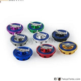 Billet Silver Engine Oil Filter Cap Fuel Tank Cover For Mitsubishi JDM - Tokyo Tom's