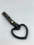 Black Heart Tsurikawa Japanese Cloud Strap