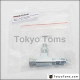 1/8Npt To 4An Turbo Adapter Tee Fitting W/ Block Oil Feed Pressure Sensor