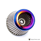 Burnt Blue 3" 76mm Power Intake High Flow Cold Air Intake Filter  (Burnt Blue)